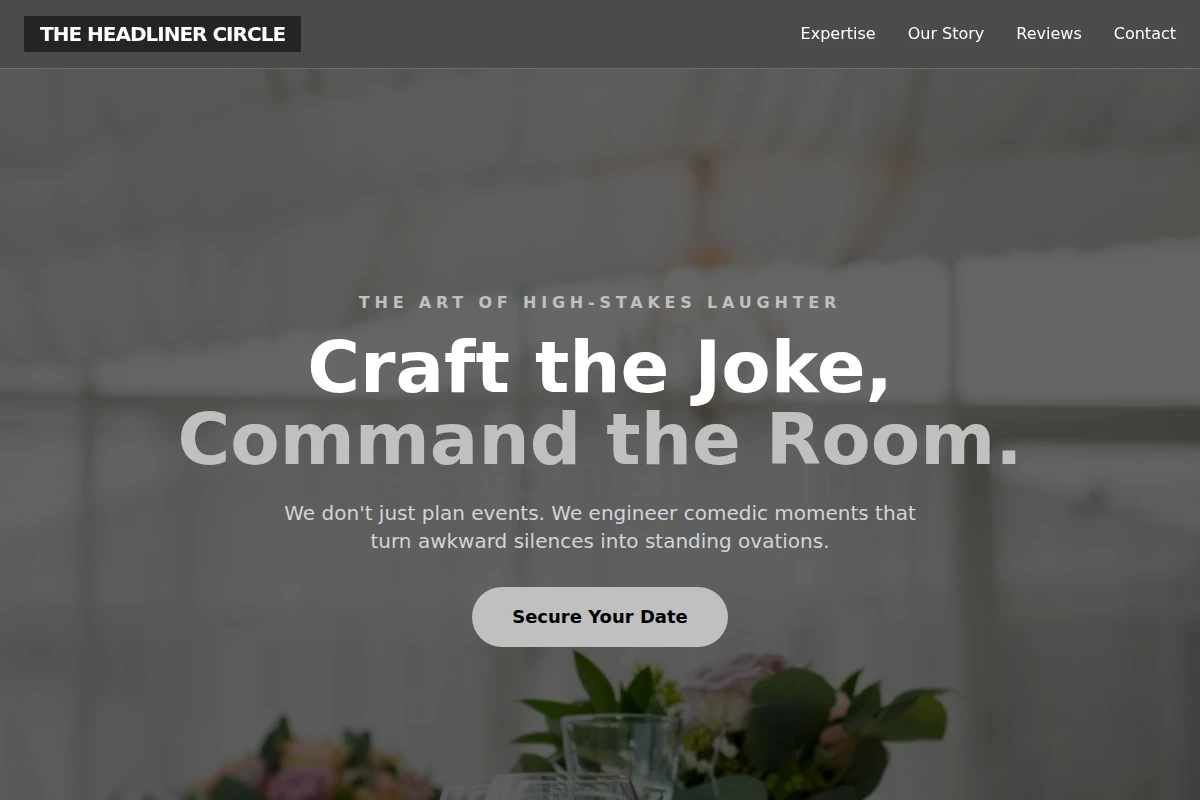 Humorous Event Planning