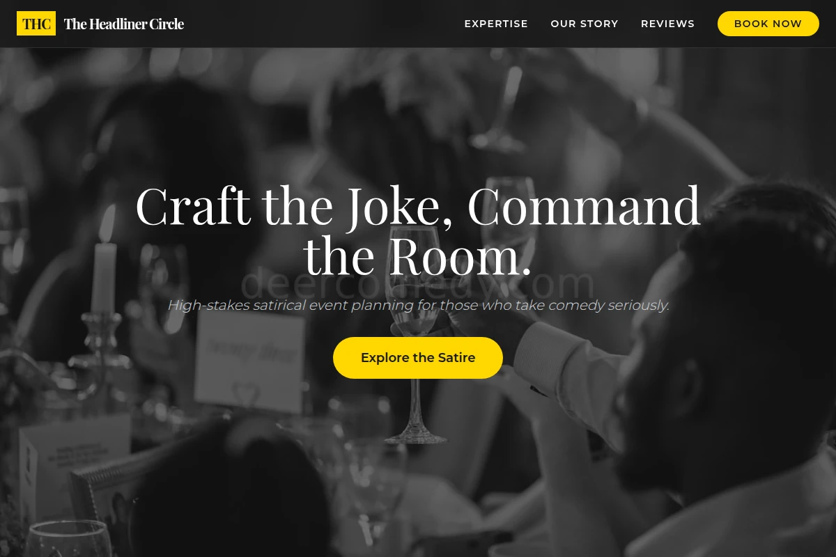 Satire Event Planning