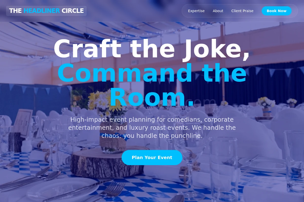 LaughTrack Event Planning